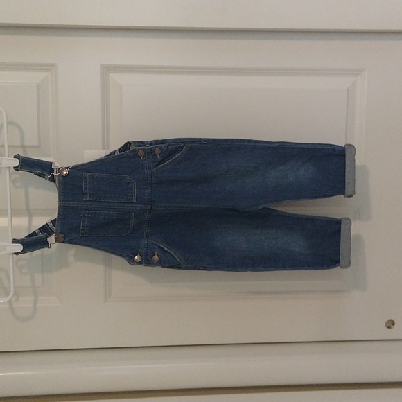 * NEW* Zara Blue Denim Overalls,- Boy or Girl, Size 2-3 Years Old - Picture 6 of 13